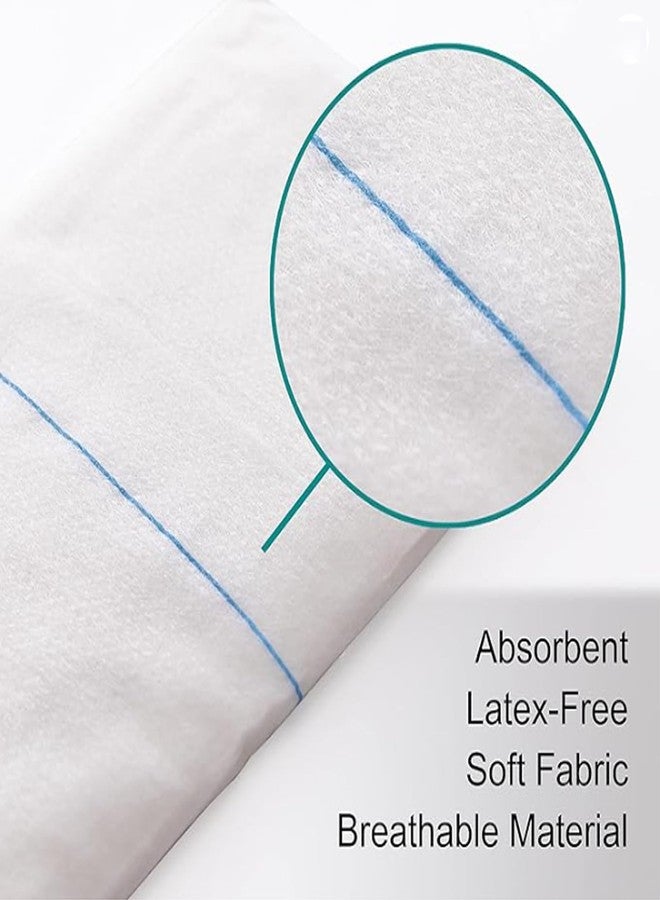 General Medi Sterile Abdominal Combine Pads - 25 Count 5" x 9" Individually Wrapped Absorbent & Thick Pads - Image 4